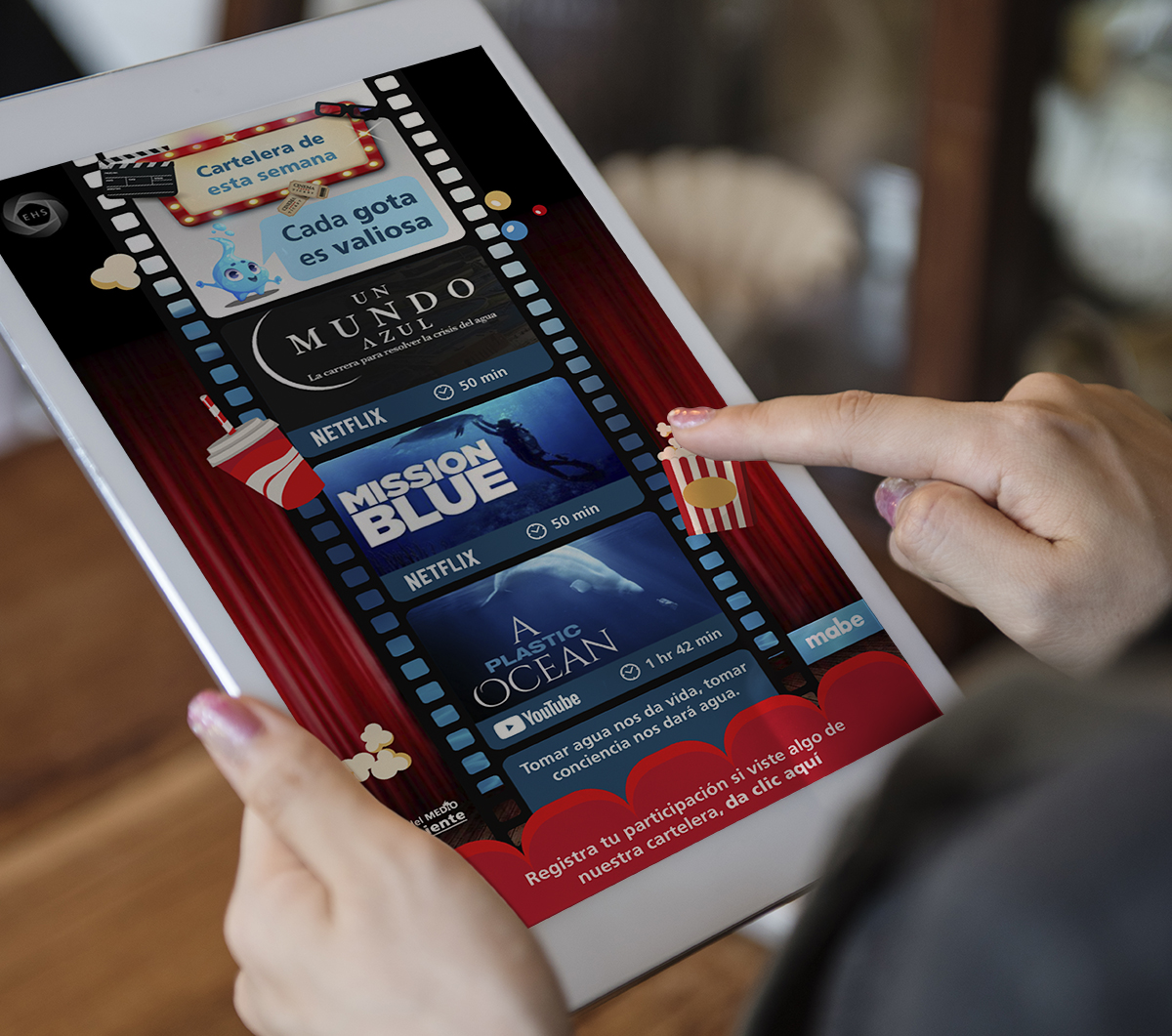 Cartelera mes del medio ambiente Mabe