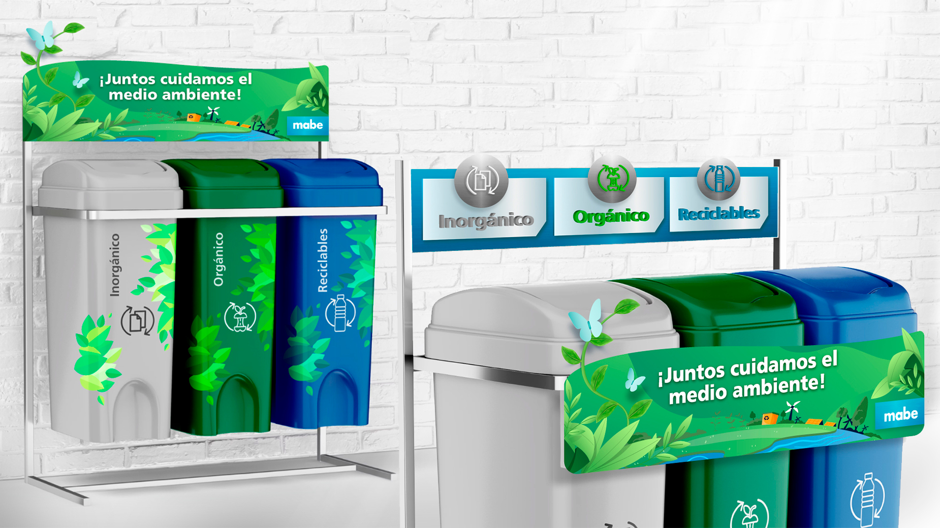 Botes Reciclaje de Basura