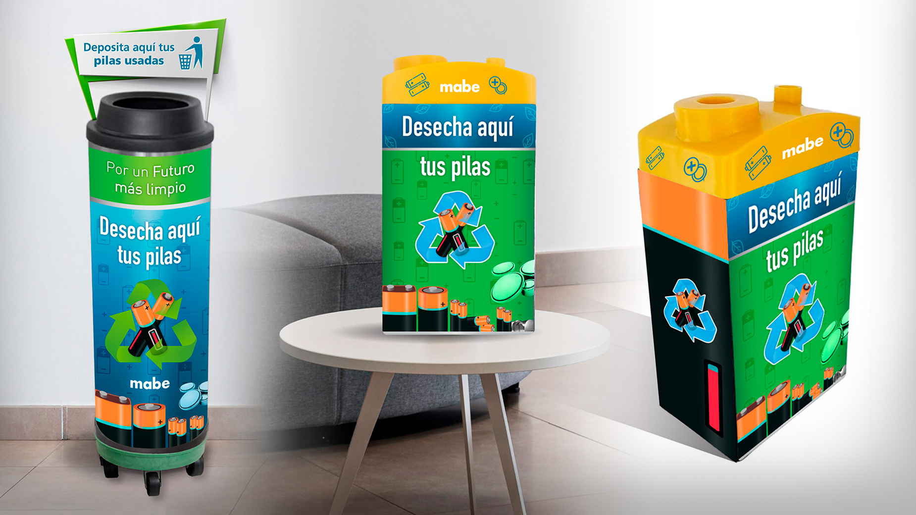 Botes Reciclaje de Pilas